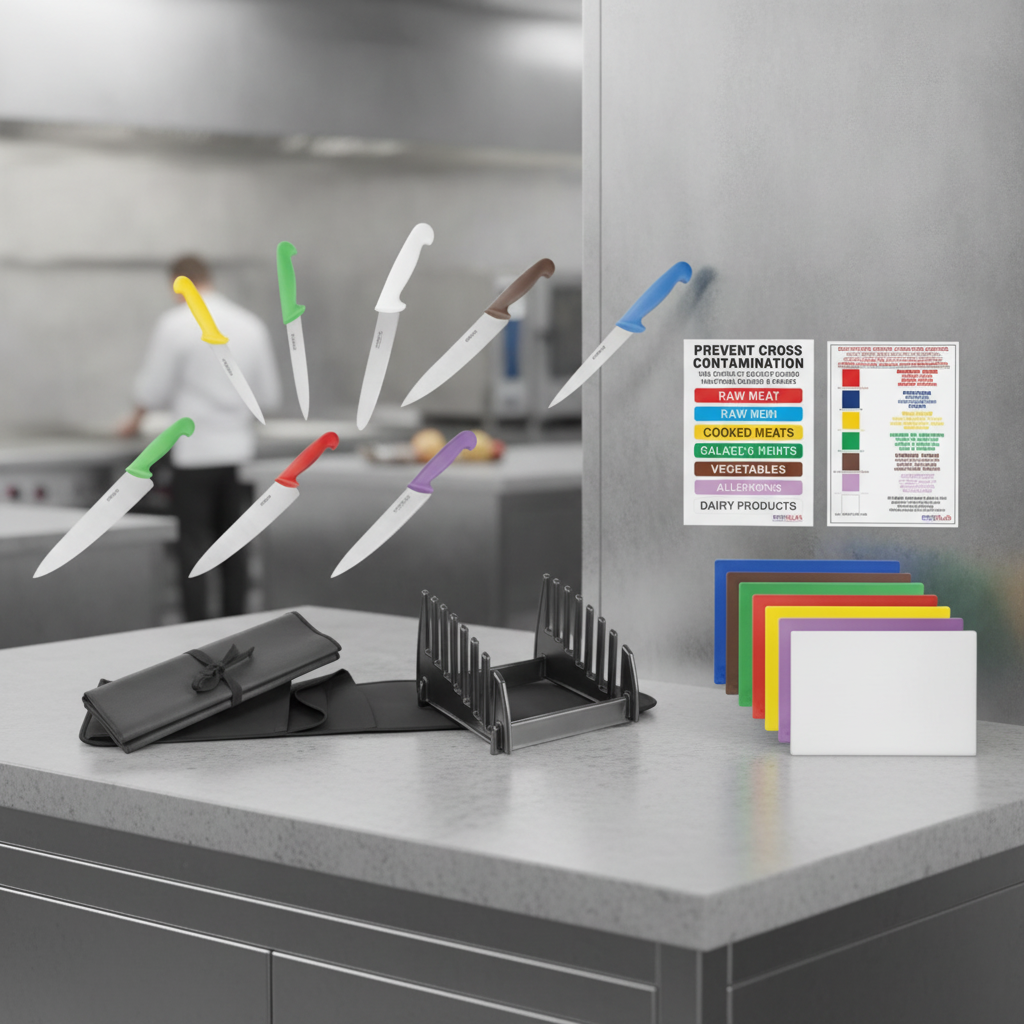 Colour-Coded Food Safety Starter Kit for Culinary Use