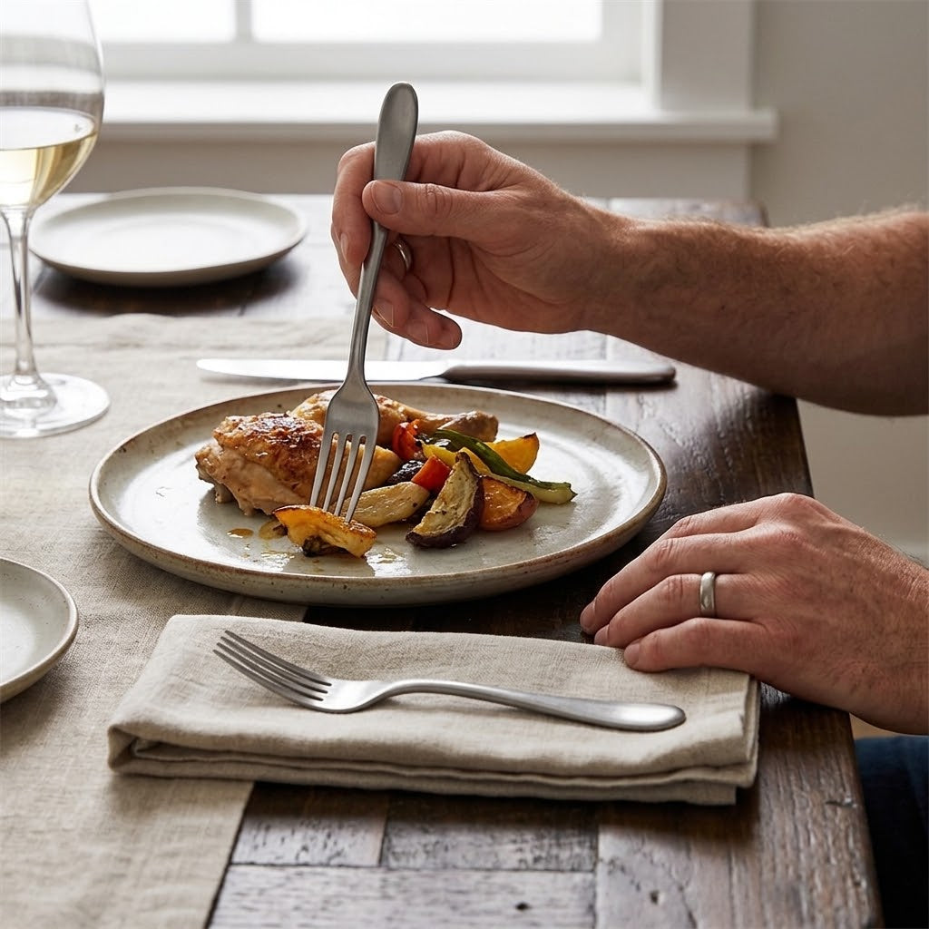18/10 Stainless Steel Table Forks for Hospitality (Pack of 12)