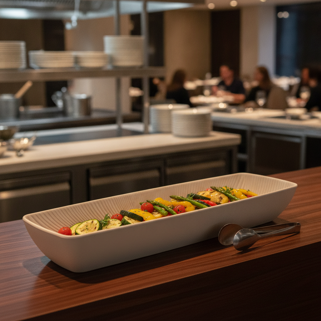 Melamine Serving Bowl 3.5L for Buffets & Catering