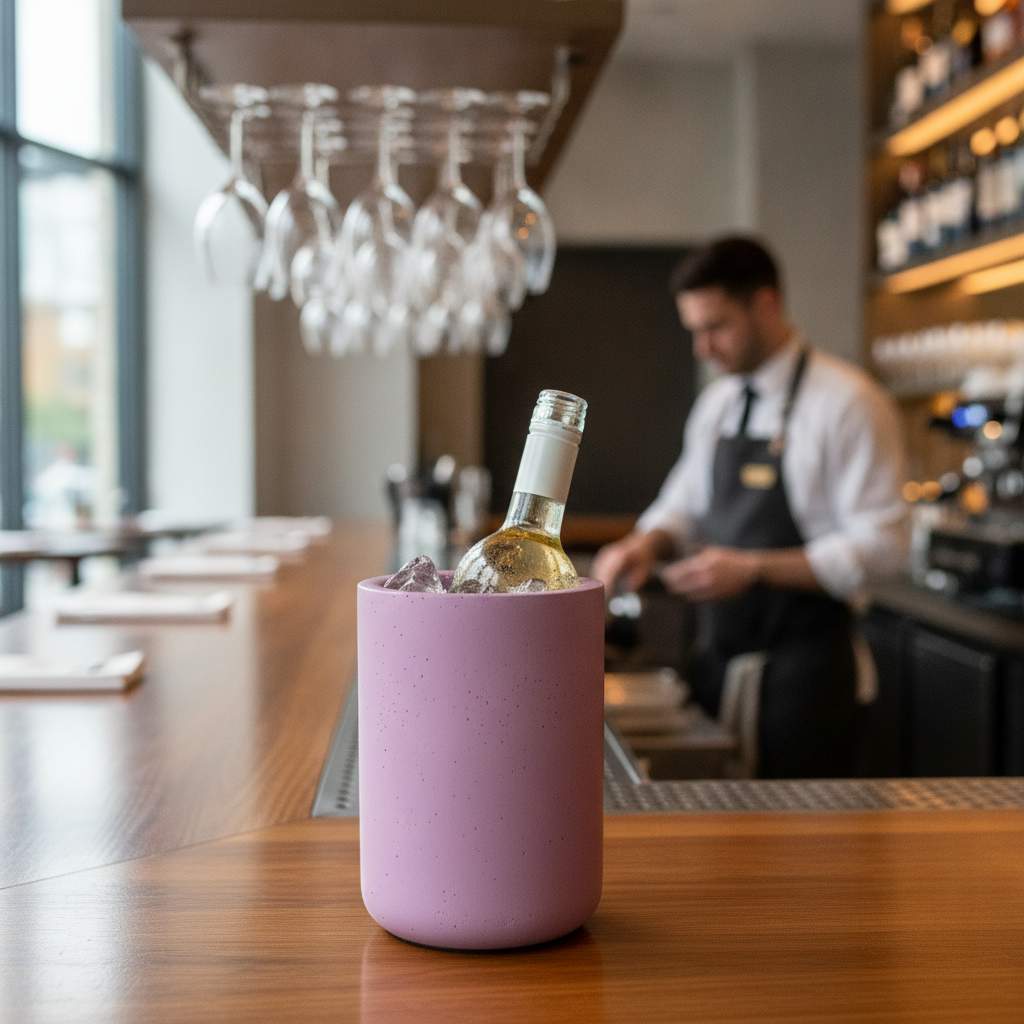 Concrete Bottle Cooler 190mm for Wine & Champagne