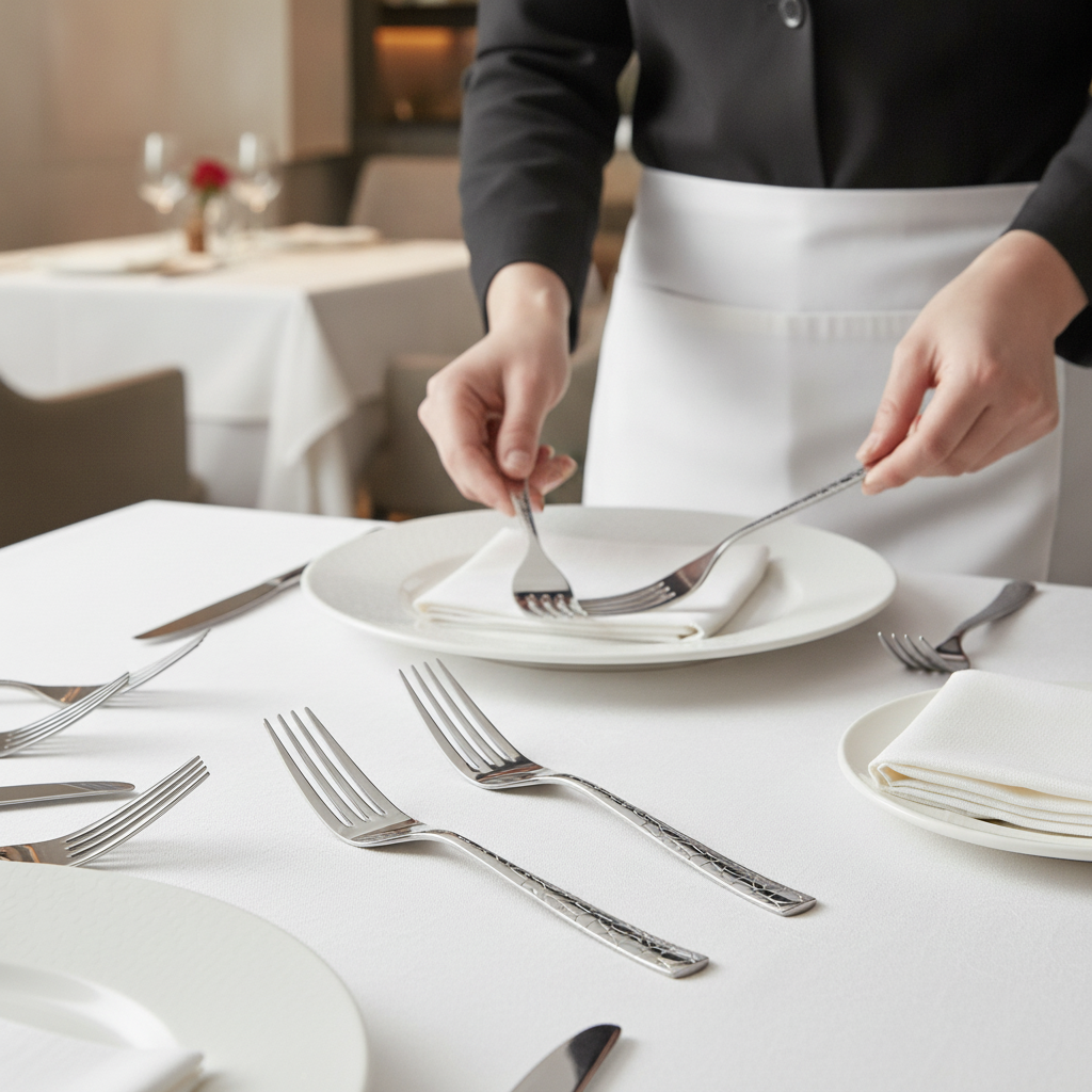 18/10 Stainless Steel Table Forks for Dining (Pack of 12)