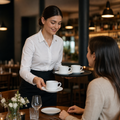 Stackable Tea Cups 240ml Fine China for Restaurants & Cafés (Pack of 6)
