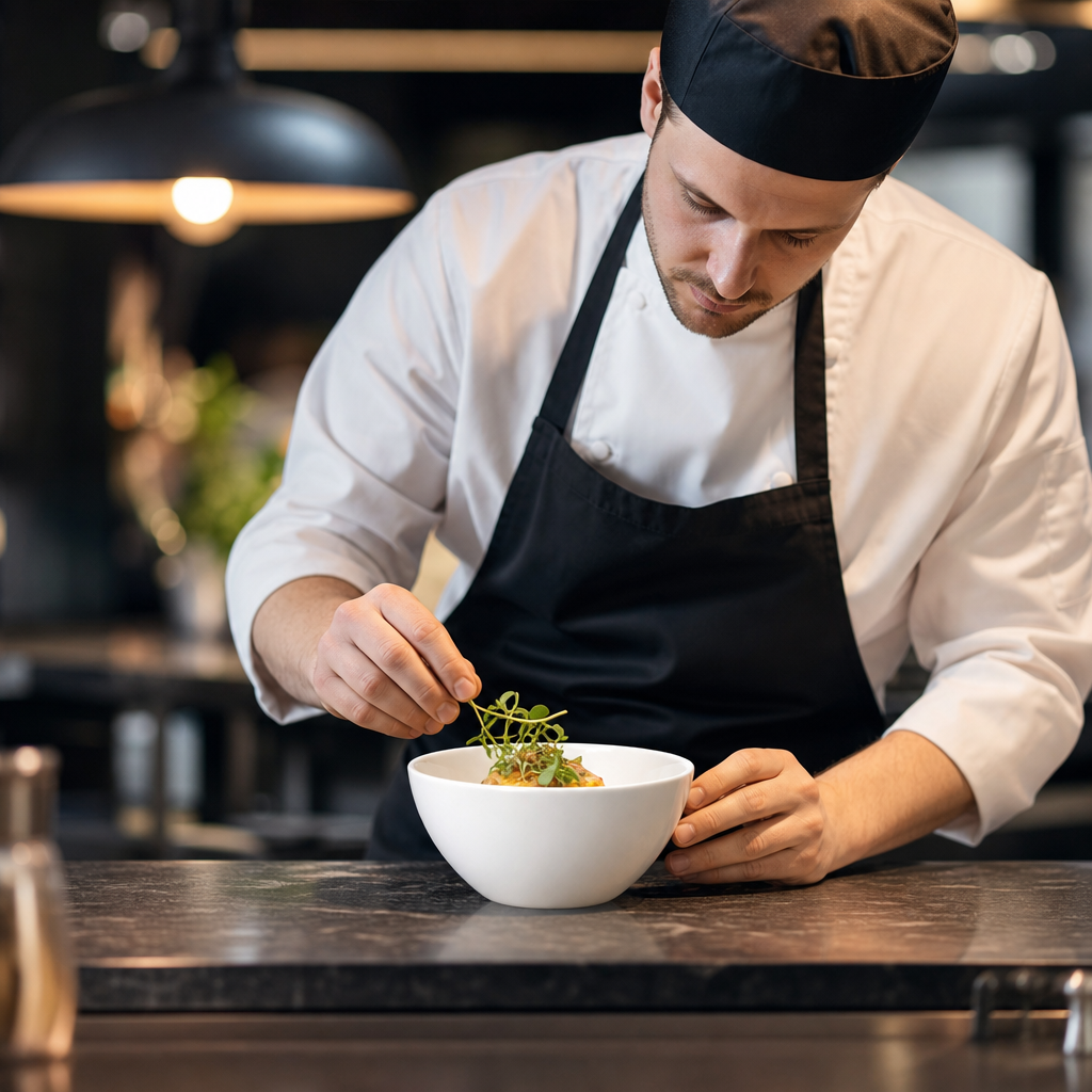 Bowls 100mm White Porcelain for Fine Dining (Pack of 12)