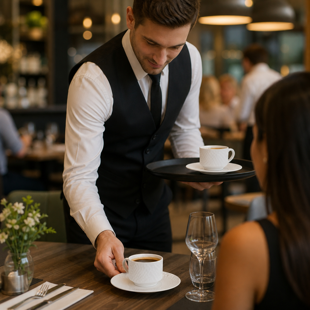 Alumina Saucers 152.5mm Vitrified Ceramic for Hospitality (Pack of 36)