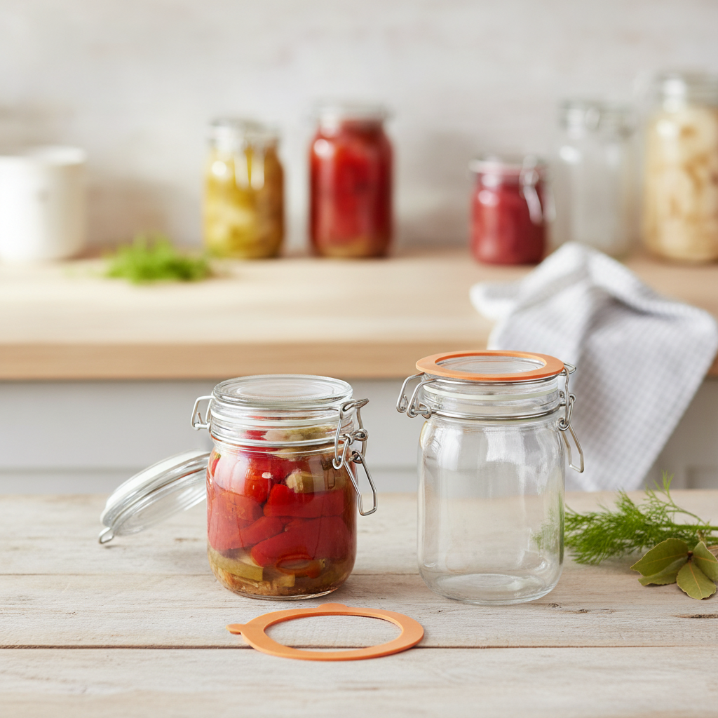 Rubber Spare Seal for Preserve Jars 500ml to 2Ltr for Home Canning