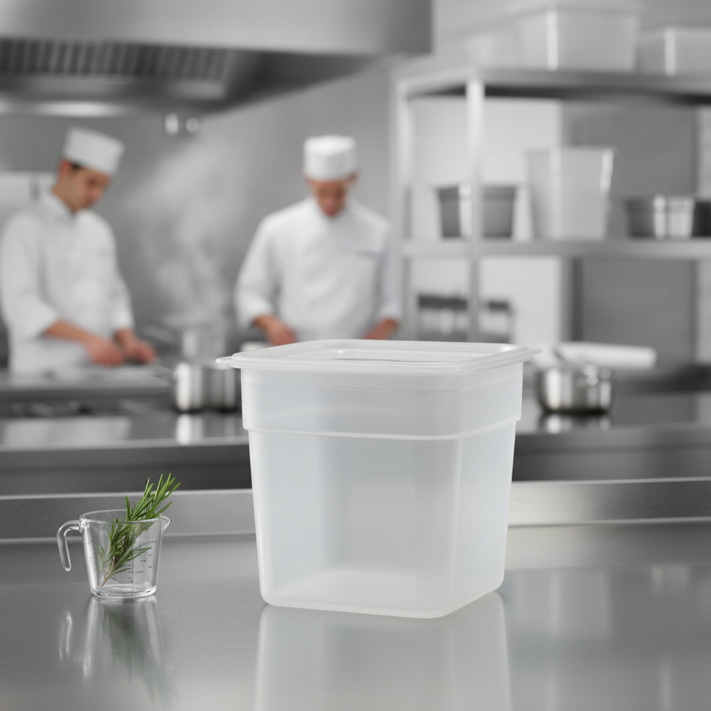 Polypropylene Food Storage Container 946ml for Professional Use