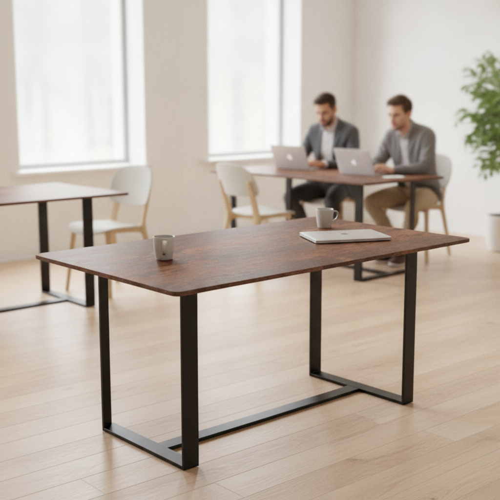 Laminate Rectangular Table Top 1190x690mm for Hospitality & Workspace