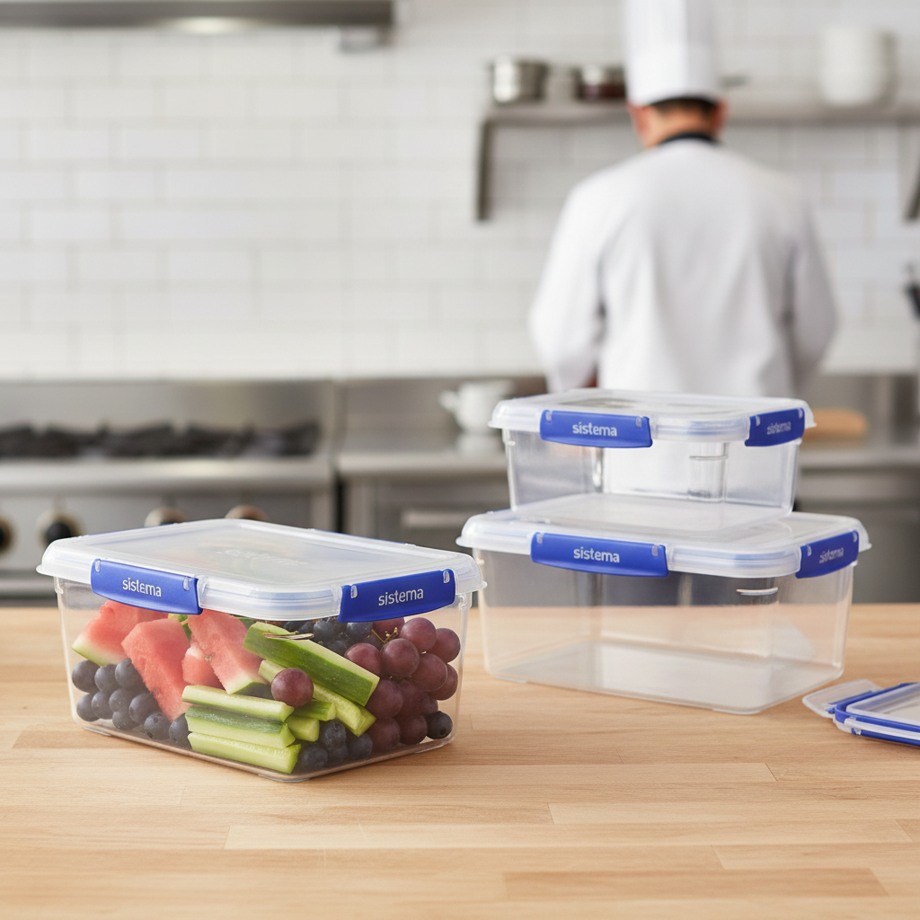 Plastic Airtight Storage Container 3.3L for Food Preservation