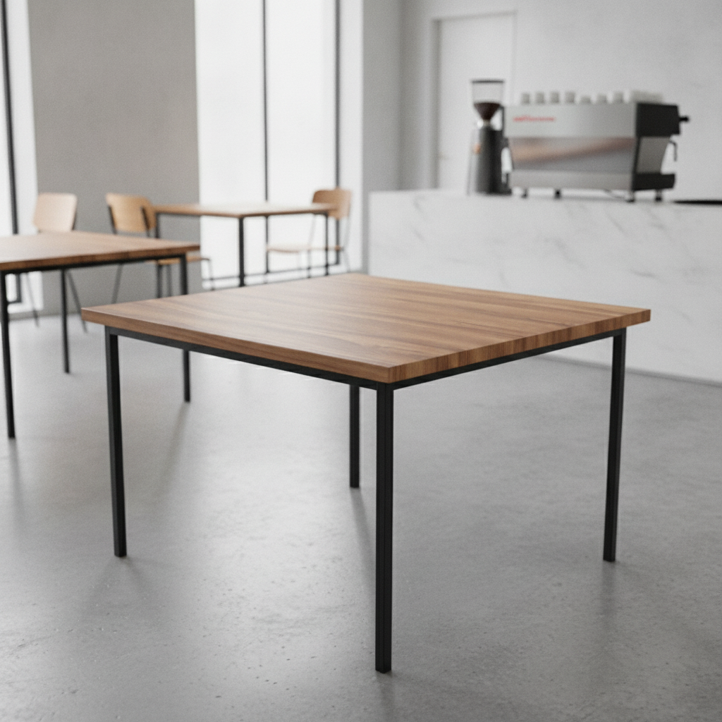Melamine Rectangular Table Top 1200x700mm for Cafés & Restaurants