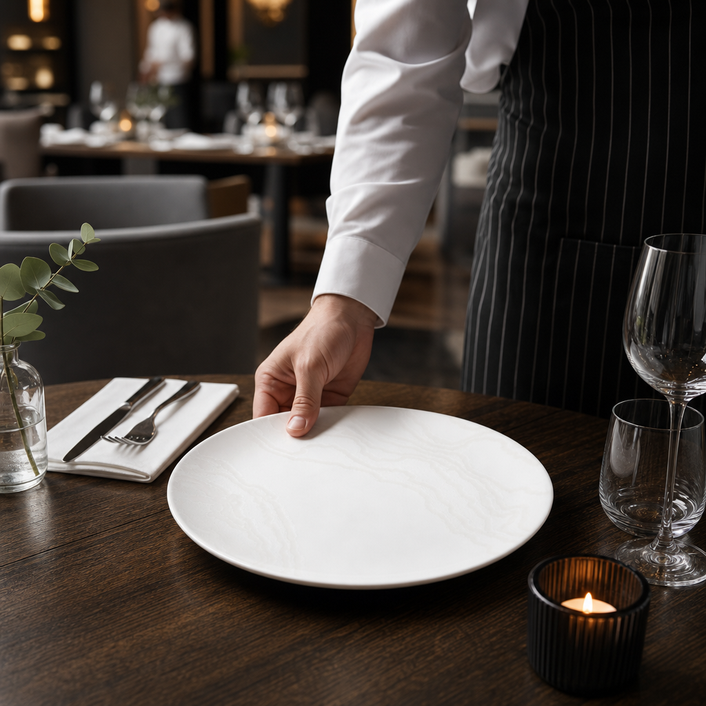 Coupe Plates 288mm Ceramic for Elegant Table Settings (Pack of 12)