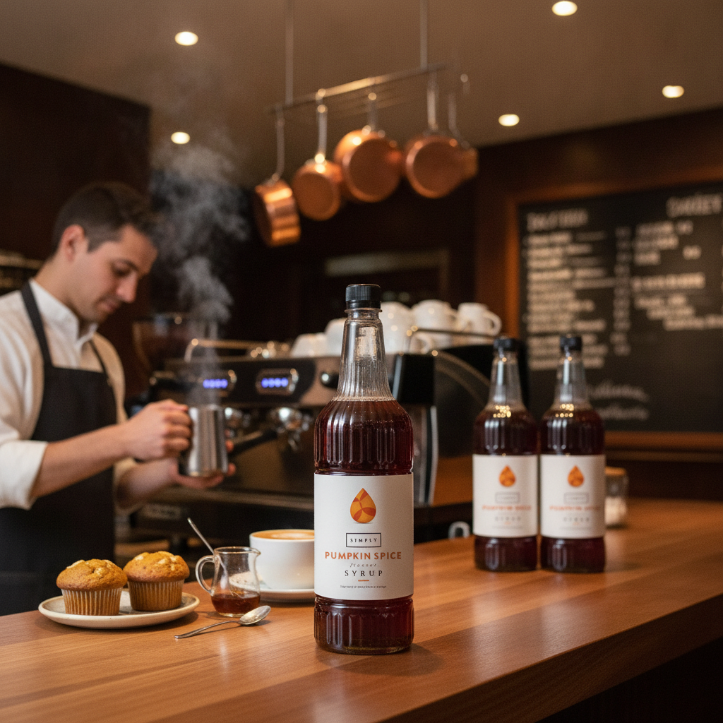 Pumpkin Spice Syrup 1L for Coffee & Beverages