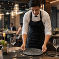 Oval Coupe Plates 270mm Black Vitrified Ceramic for Stylish Dining (Pack of 12)