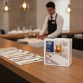 Plastic Cutlery Bag Napkins White 195mm for Restaurants (Pack of 14)