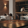 Aluminium Alloy Cordless Micro LED Table Lamp 200mm for Indoor & Outdoor Use (Pack of 6)