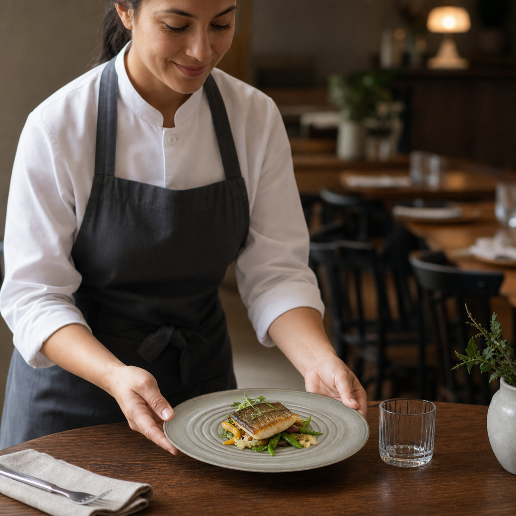 Plates 190mm Porcelain for Casual Dining (Pack of 12)