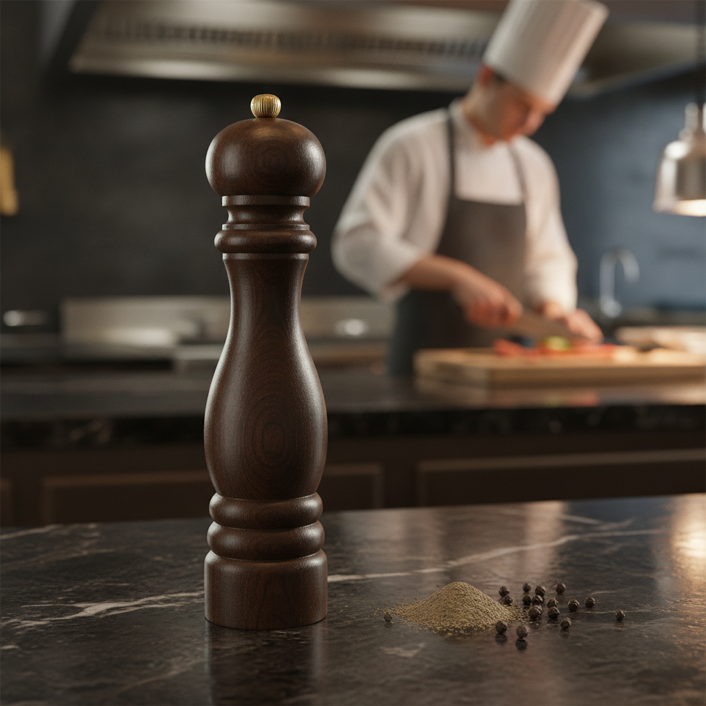 Wood Pepper Mill 12in for Home & Kitchen