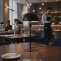 Metal Black Indoor Table Lamp 400mm for Modern Spaces