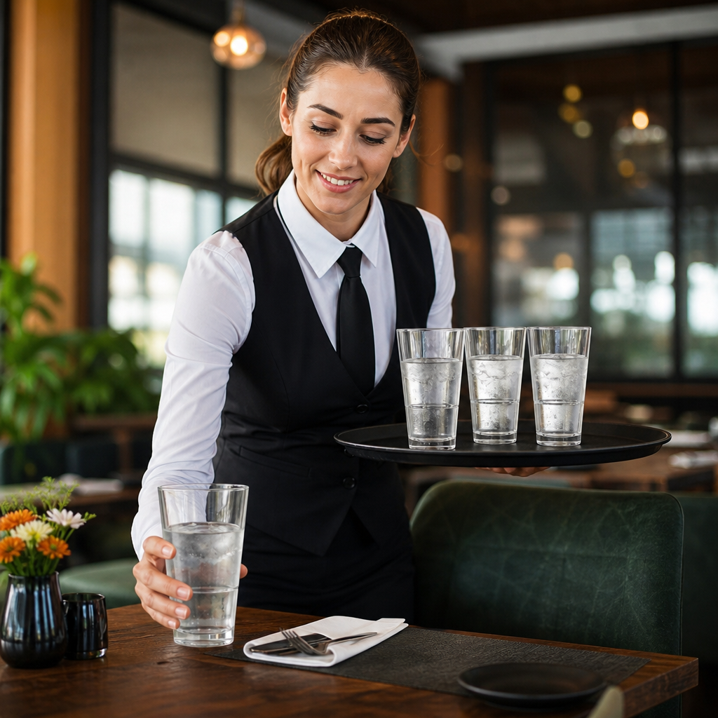 Polycarbonate Clear Cooler 591ml for Beverage Service (Pack of 12)