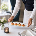 Coupe Oblong Trays 253x93mm Fine Bone China for Hospitality (Pack of 12)