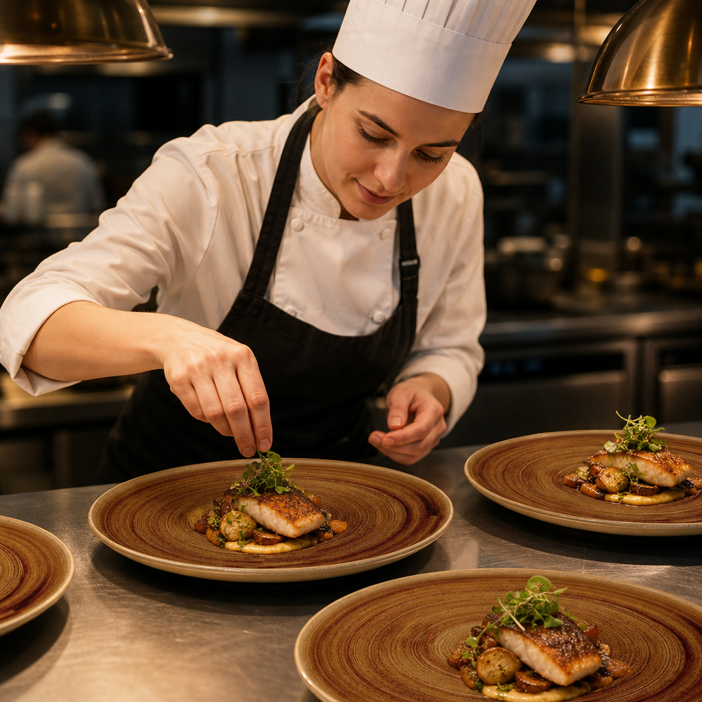 Coupe Plates 324mm Porcelain for Restaurants (Pack of 6)
