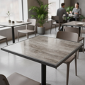 Tempered Glass Square Table Top 702x702mm for Restaurants & Cafés