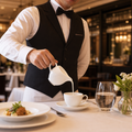 Fine China Milk Jugs 284ml for Elegant Table Settings (Pack of 6)