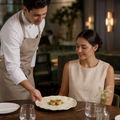Plates 220mm Ceramic for Casual Fine Dining (Pack of 6)