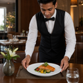 Oval Plates 247x190mm Vitrified Ceramic for Hospitality (Pack of 12)