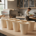 Polypropylene Beige Zero Waste Cups 250ml for Takeaway Use (Pack of 264)
