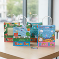Kraft Paper Takeaway Meal Bags for Kids Dining (Pack of 200)