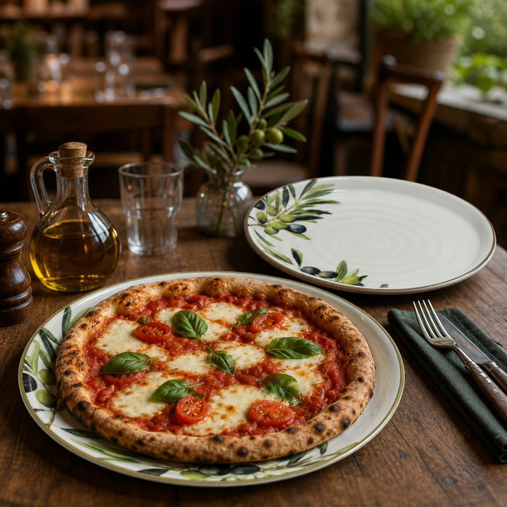 Ceramic Napoli Pizza Plates 310mm for Restaurants & Pizzerias (Pack of 6)