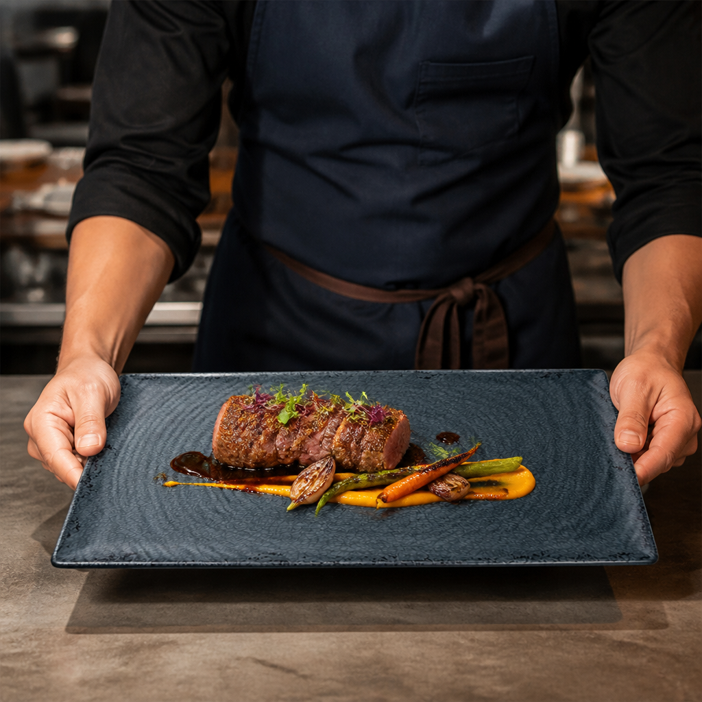 Gastronome Platter 1/1 Melamine for Casual Dining