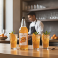 Orange Fruit Syrup 1L for Beverages & Smoothies