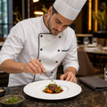 Gourmet Medium Well Plates 285mm Vitrified Ceramic for Hospitality Environments (Pack of 6)