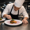 Walled Plates 260mm Porcelain for Professional Catering (Pack of 6)