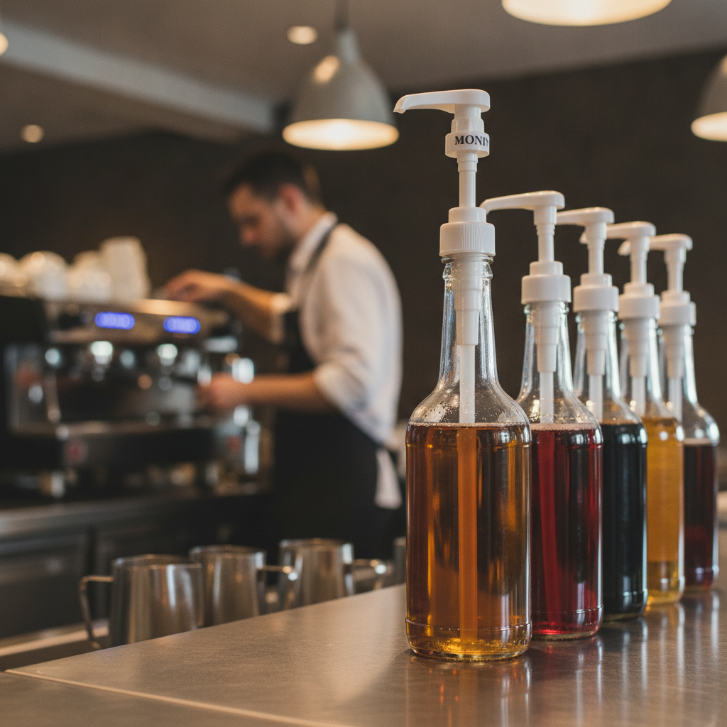 Plastic Syrup Pump for 1L Bottles for Efficient Service
