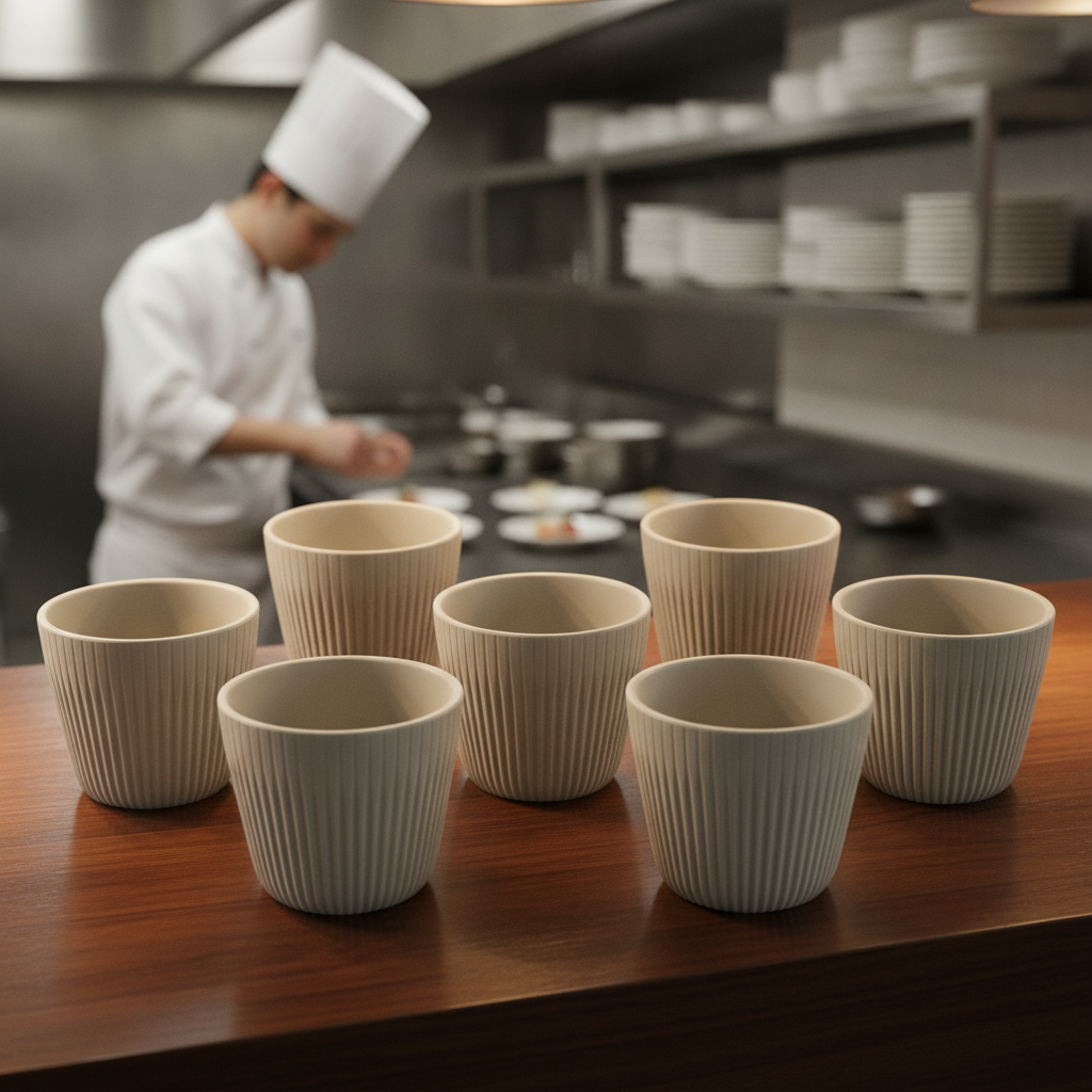 Melamine Grey Bowls 180ml for Catering & Hospitality (Pack of 6)