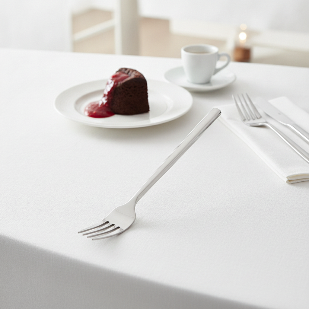 Stainless Steel Dessert Forks for Casual and Formal Dining (Pack of 12)