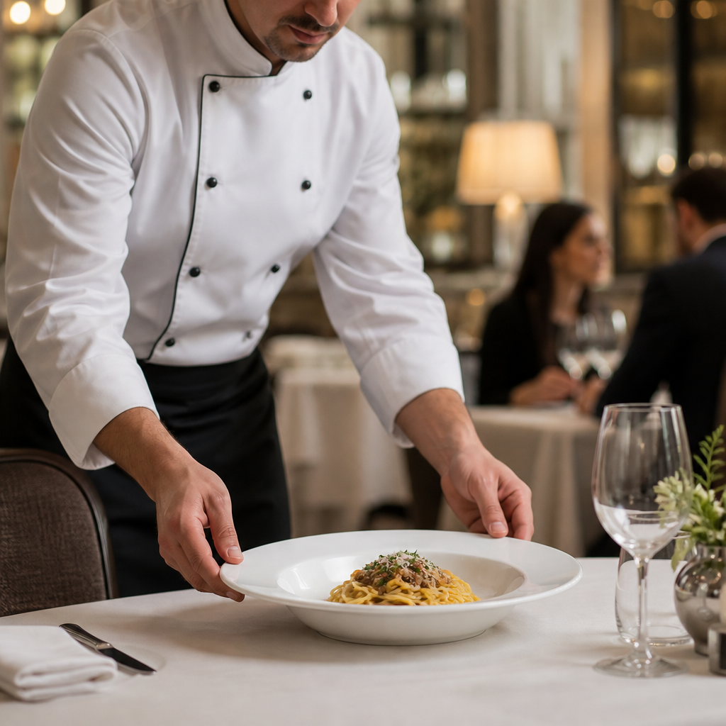 Pasta Plates 300mm Porcelain for Restaurants & Hotels (Pack of 6)