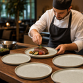 Vitrified Pier Stack Plates 270mm China for Cafés & Restaurants (Pack of 6)