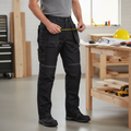 Polycotton Black Holster Work Trousers for Everyday Use