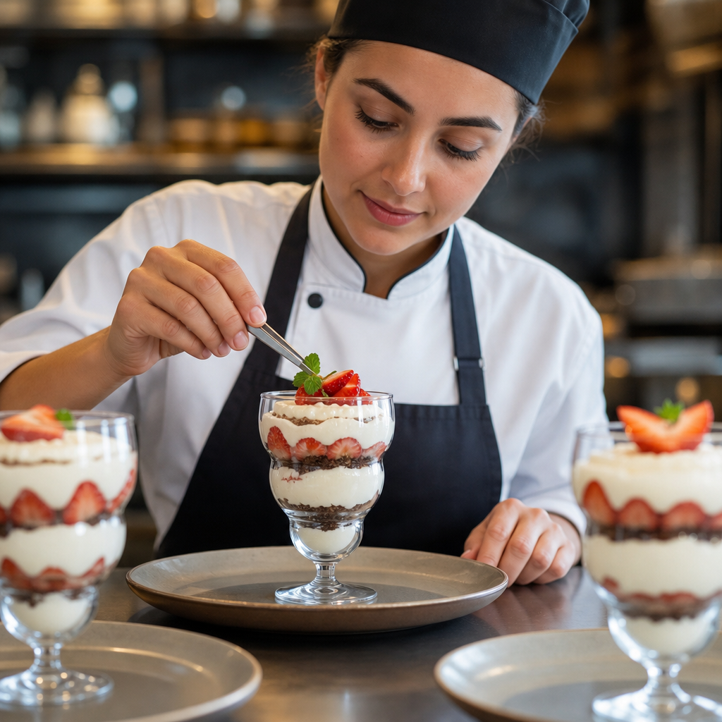 Clear Glass Dessert Bowls 350ml for Creative Plating (Pack of 24)