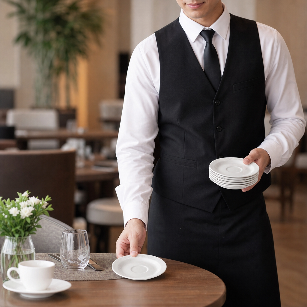 Saucers 127mm Porcelain for Elegant Dining (Pack of 12)