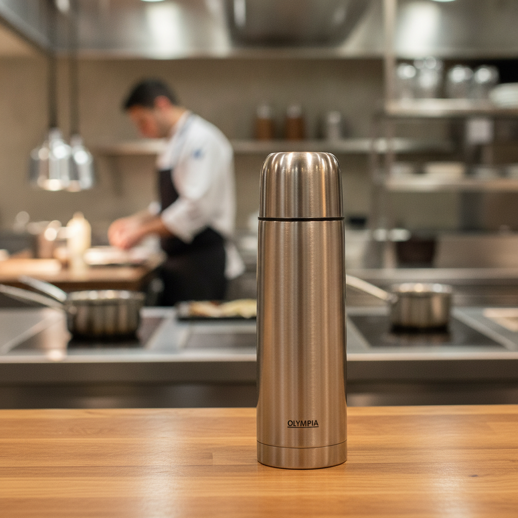 Stainless Steel Vacuum Flask 500ml for On-the-Go Use