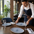Oval Coupe Plates 317mm Porcelain for Dining (Pack of 12)