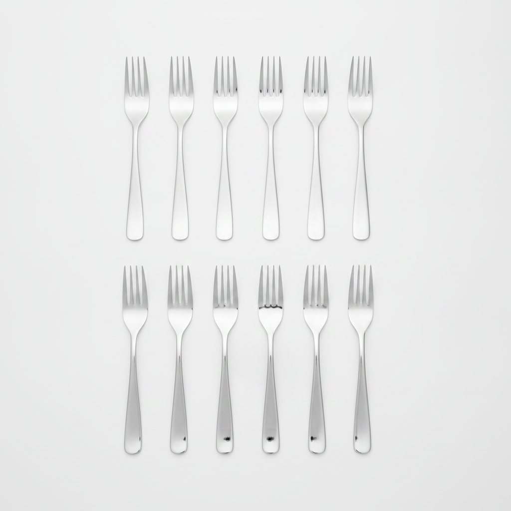 Stainless Steel Table Fork 206mm for Dining Tables (Pack of 12)