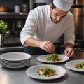 Norse Plate 152mm Grey China for Professional Use (Pack of 12)