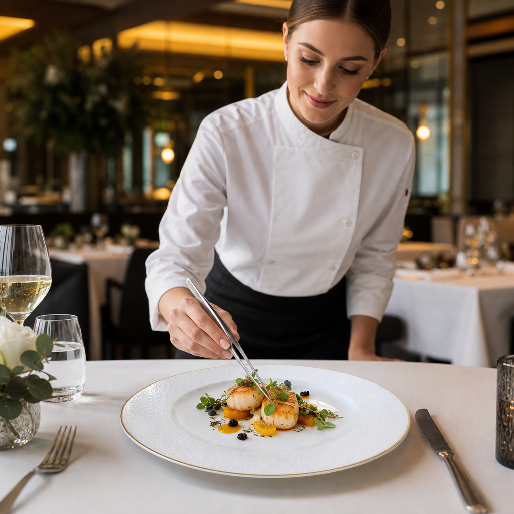 Plates 275mm Gold Bone China for Celebrations (Pack of 12)
