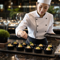 Ramekins 120ml Black Melamine for Buffets & Catering (Pack of 12)