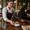 Espresso Saucers Inch 4.5 Stoneware for Eclectic Tabletop (Pack of 12)